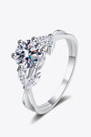 Come With Me 1 Carat Moissanite Ring - Tophatter Shopping Deals
