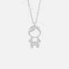 Pendant Rhinestone Stainless Steel Necklace Necklaces - Tophatter Daily Deals