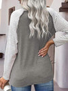 Striped Turtleneck Long Sleeve T-Shirt Women's T-Shirts - Tophatter Daily Deals