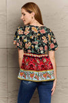 Bohemian Tie-Neck Flutter Sleeve Blouse Blouses - Tophatter Daily Deals