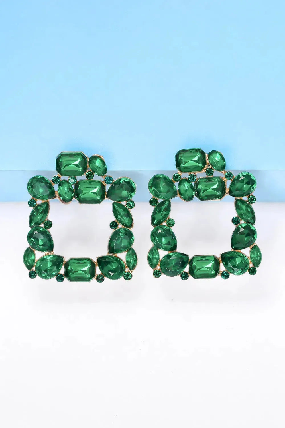 Geometrical Shape Zinc Alloy Dangle Earrings Earrings - Tophatter Daily Deals