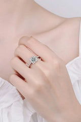 Embrace The Joy 1 Carat Moissanite Ring Moissanite - Tophatter Daily Deals