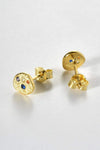 Multicolored Zircon Stud Earrings Earrings - Tophatter Daily Deals