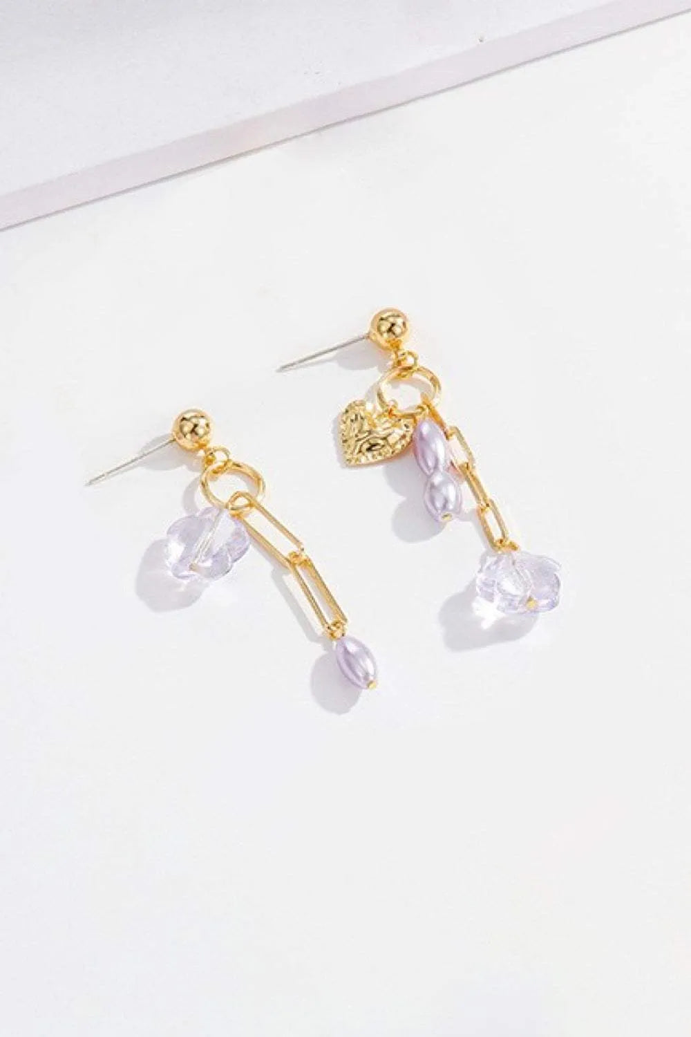 Center Of Attention Drop Earrings Earrings - Tophatter Daily Deals