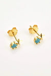 Zircon Star Stud Earrings Earrings - Tophatter Daily Deals