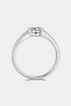 Moissanite 925 Sterling Silver Solitaire Ring Moissanite - Tophatter Daily Deals