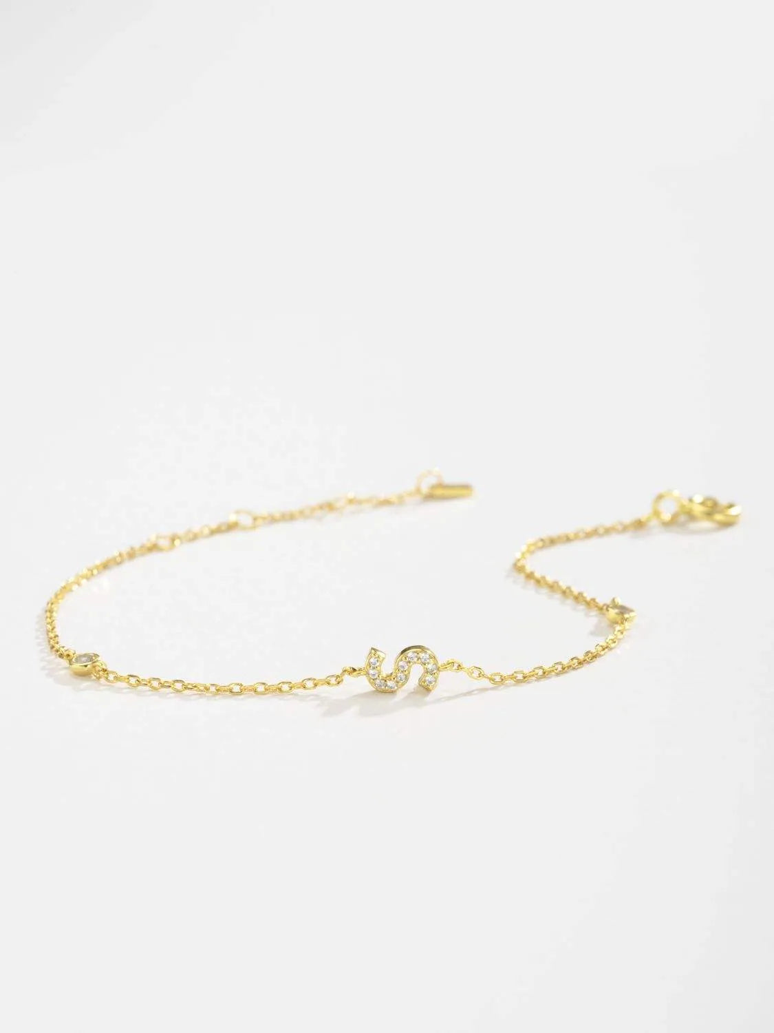 Q To U Zircon 925 Sterling Silver Bracelet Bracelets - Tophatter Daily Deals