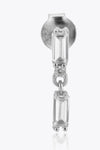 Zircon 925 Sterling Silver Drop Earrings Earrings - Tophatter Daily Deals