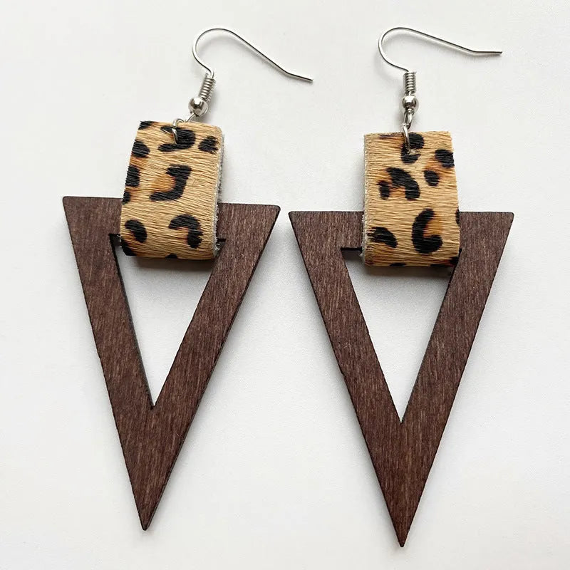 Geometric Drop Earrings Earrings - Tophatter Daily Deals