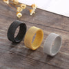 Weave Stainless Steel Ring Rings - Tophatter Daily Deals