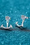 Two Ways To Wear Moissanite Earrings Moissanite - Tophatter Daily Deals