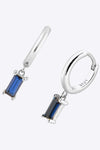Zircon Huggie Drop Earrings Earrings - Tophatter Daily Deals