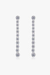 Adored 1.18 Carat Moissanite Long Earrings Moissanite - Tophatter Daily Deals