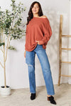 BOMBOM Drop Shoulder Long Sleeve Blouse with Pockets Blouses - Tophatter Daily Deals