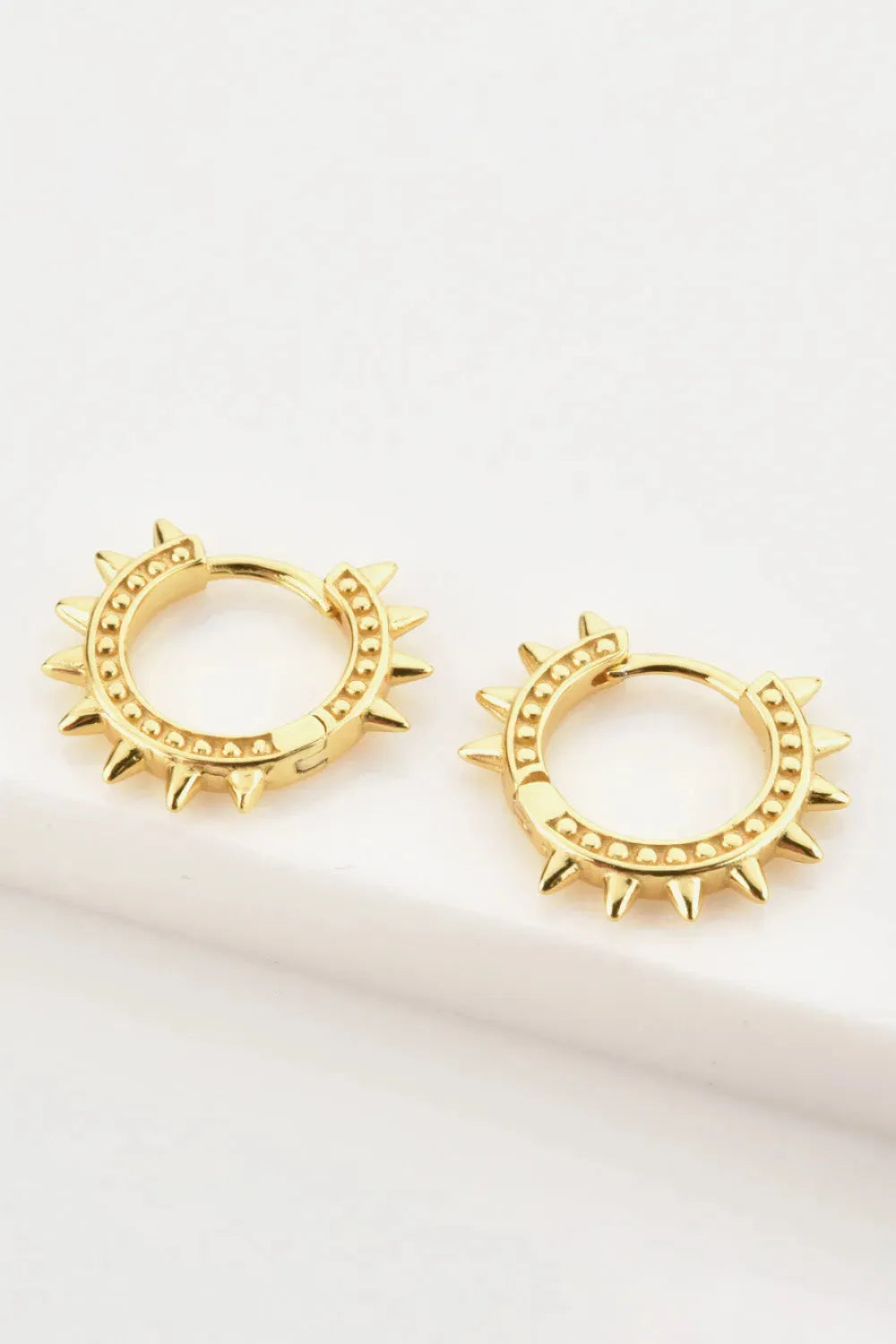 925 Sterling Silver Huggie Earrings Earrings - Tophatter Daily Deals