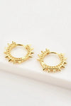 925 Sterling Silver Huggie Earrings Earrings - Tophatter Daily Deals