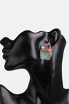 Cupcake Shape Acrylic Dangle Earrings Earrings - Tophatter Daily Deals