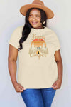 Simply Love Full Size HAPPY CAMPER Graphic T-Shirt Women's T-Shirts - Tophatter Daily Deals