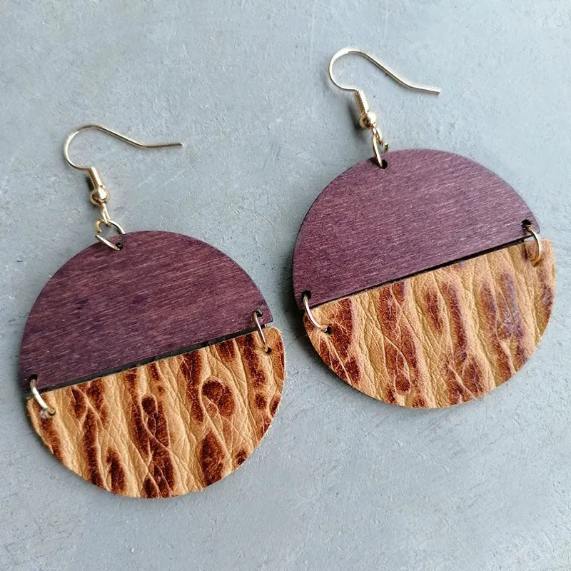 Round Drop Earrings Earrings - Tophatter Daily Deals