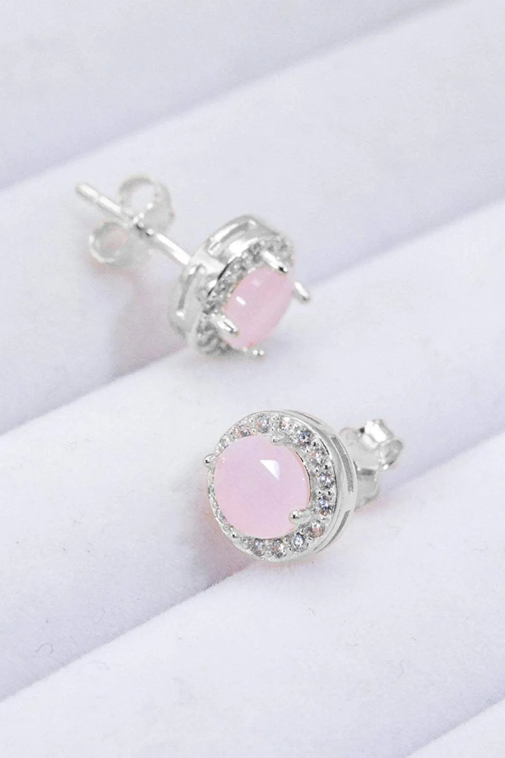 Give It To You 925 Sterling Silver Quartz Earrings Earrings - Tophatter Daily Deals