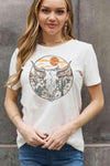 Simply Love Full Size Bull Cactus Graphic Cotton Tee - Tophatter Daily Deals