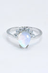 925 Sterling Silver Moonstone Ring Moonstone Moonstone - Tophatter Daily Deals