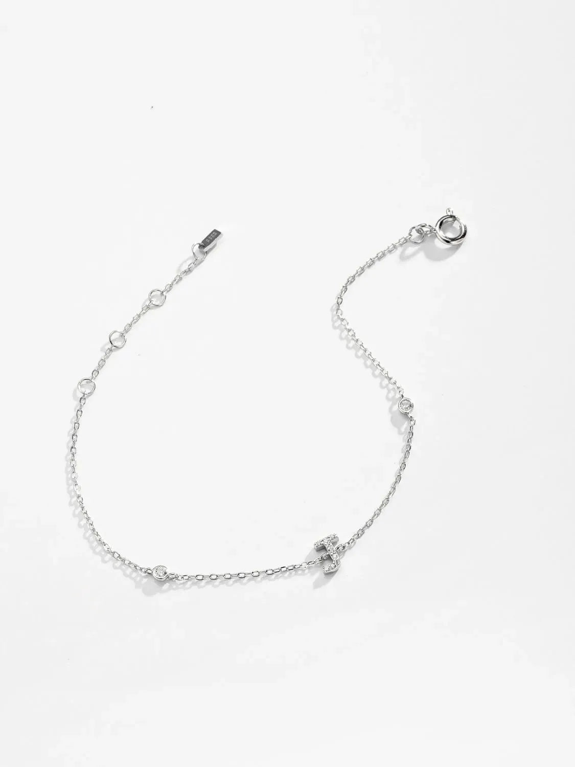 G To K Zircon 925 Sterling Silver Bracelet Bracelets - Tophatter Daily Deals
