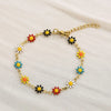Flower & Cross Stainless Steel Bracelet Bracelets - Tophatter Daily Deals