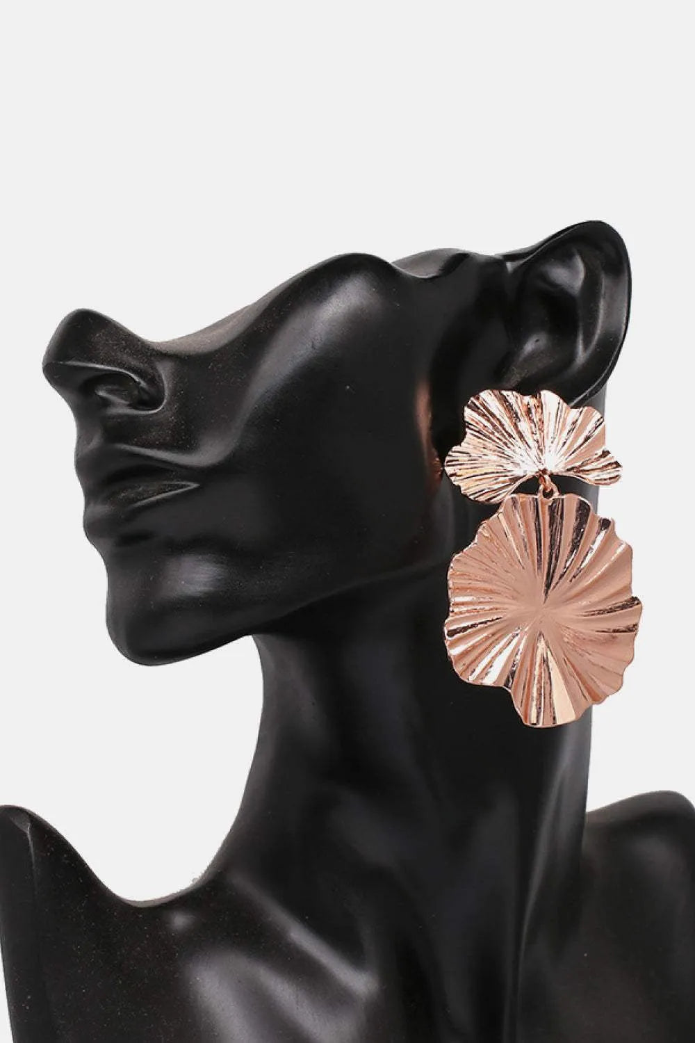 Zinc Alloy Dangle Earrings Rose Gold One Size Earrings - Tophatter Daily Deals