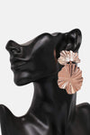 Zinc Alloy Dangle Earrings Rose Gold One Size Earrings - Tophatter Daily Deals