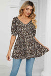 V-Neck Babydoll Blouse Blouses - Tophatter Daily Deals