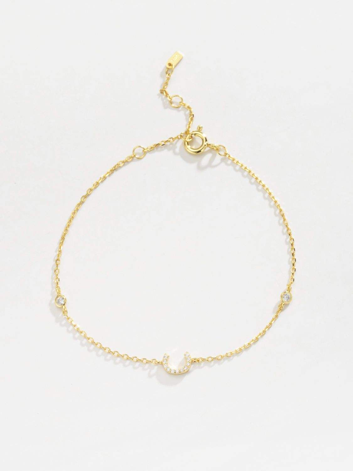 A To F Zircon 925 Sterling Silver Bracelet Bracelets - Tophatter Daily Deals