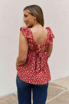 Be Stage Full Size Woven Top in Brick Blouses - Tophatter Daily Deals