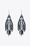 Beaded Dangle Earrings Black One Size Earrings - Tophatter Daily Deals