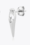 Zircon Decor 925 Sterling Silver Earrings Earrings - Tophatter Daily Deals