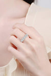 Romantic Surprise 2 Carat Moissanite Rhodium-Plated Ring Moissanite - Tophatter Daily Deals