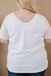 Plus Size HUNNY BUNNY Graphic Striped Tee Women's T-Shirts - Tophatter Daily Deals