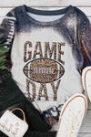 GAME DAY Graphic Short Sleeve T-Shirt Women's T-Shirts - Tophatter Daily Deals