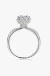 1 Carat Moissanite 6-Prong Ring - Tophatter Shopping Deals