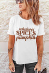 WHATEVER SPICES YOUR PUMPKIN Graphic Tee Women's T-Shirts - Tophatter Daily Deals