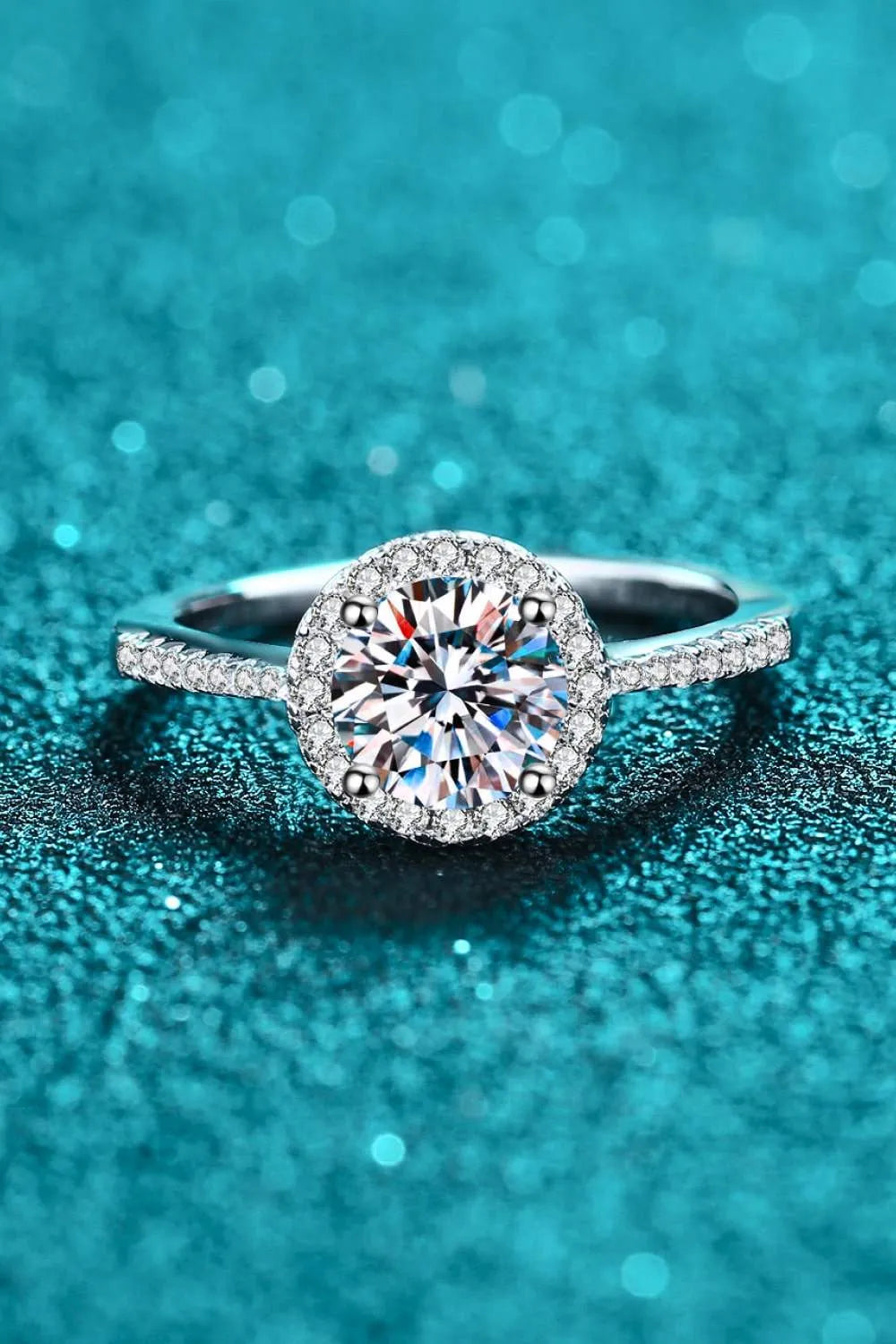 Ready To Flaunt Moissanite Ring Moissanite - Tophatter Daily Deals