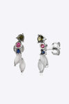 Zircon 925 Sterling Silver Earrings Earrings - Tophatter Daily Deals