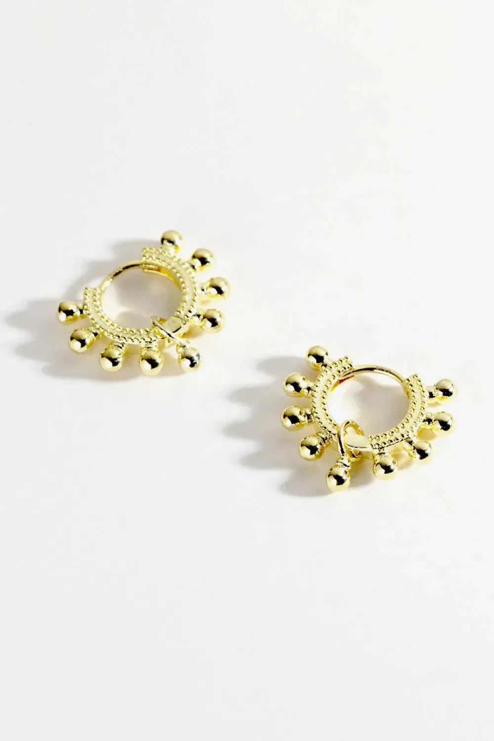 925 Sterling Silver Huggie Earrings Earrings - Tophatter Daily Deals