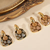 Copper Oil Drip Earrings Earrings - Tophatter Daily Deals