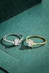 925 Sterling Silver Zircon Ring Rings - Tophatter Daily Deals