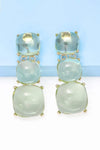 Resin Dangle Earrings Earrings - Tophatter Daily Deals
