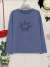 SUNSHINE COFFE Round Neck Long Sleeve T-Shirt Women's T-Shirts - Tophatter Daily Deals