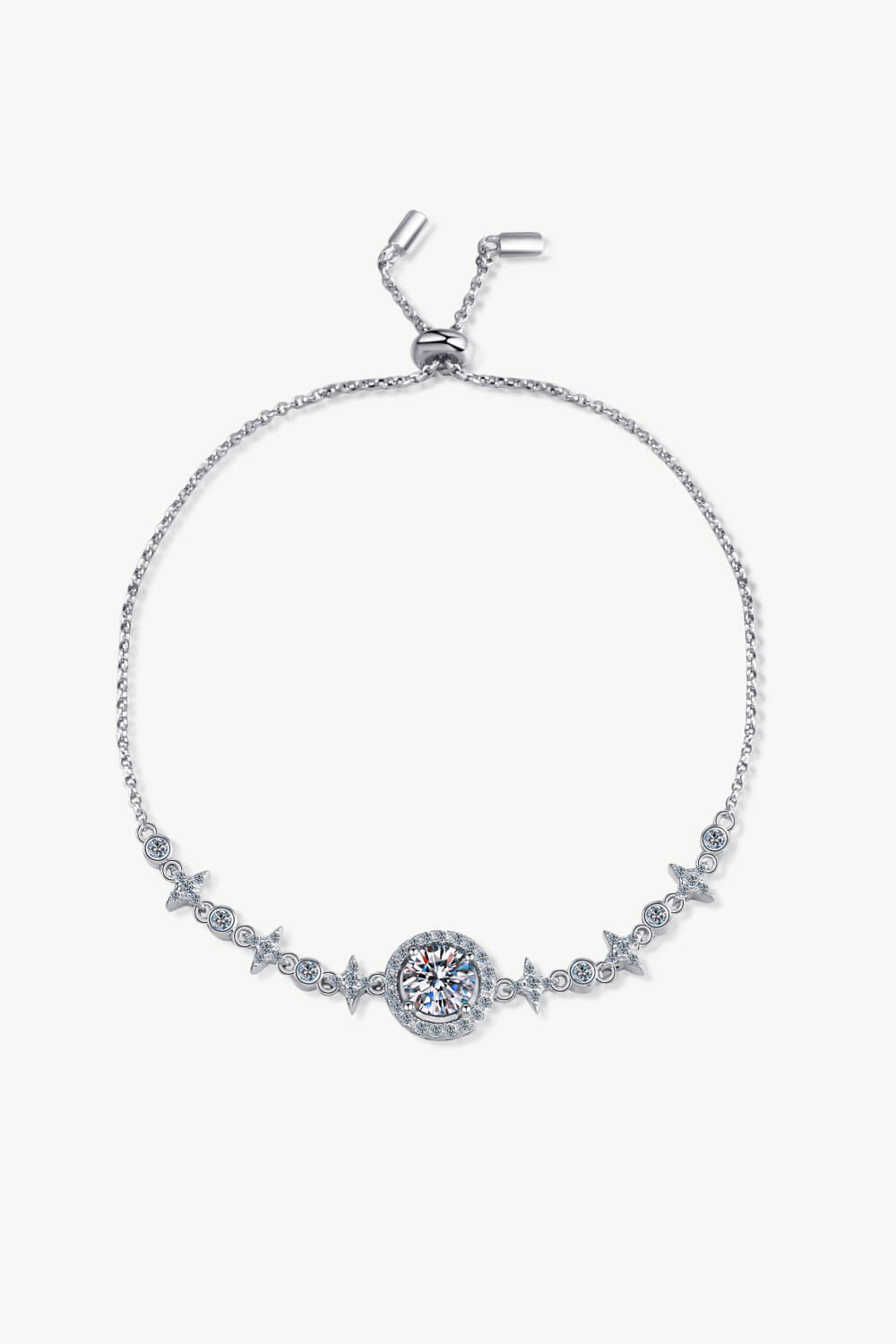 Adored Show You The Way Moissanite Bracelet Moissanite - Tophatter Daily Deals