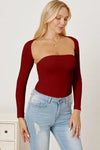 Cutout Raglan Sleeve Bolero and Tube Top Blouses - Tophatter Daily Deals