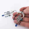 Snake & Moon Alloy Earrings Earrings - Tophatter Daily Deals